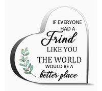 If Everyone Had A Frind Like You Appreciation Gifts For Women, Acrylic Heart Keepsake,Inspirational Gifts For Coworker Boss, Office Going Away Farewell Retirement Gifts