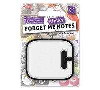 IF Forget Me Sticky Notes - Letter C