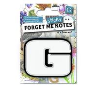 IF Forget Me Sticky Notes - Letter G