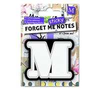 IF Forget Me Sticky Notes - Letter M, 32313