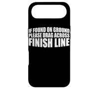 If Found On Ground, Please Drag Across Finish Line ||- Case for iPhone Air