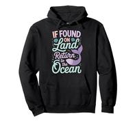 If Found On Land Return To The Ocean Pullover Hoodie