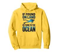 If Found On Land Return To The Ocean Pullover Hoodie