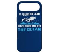 If Found On Land Throw Back Into The Ocean Scuba Diving Case for iPhone Air
