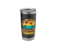 If Found Please Return to Cornwall, I Love Cornwall Day Stainless Steel Insulated Tumbler