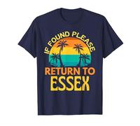 If Found Please Return To Essex, I Love Essex Day T-Shirt
