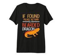 If Found Please Return to My Bearded Dragon Premium T-Shirt