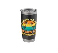 If Found Please Return to Northumberland, I Love Stainless Steel Insulated Tumbler