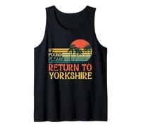 If Found Please Return to Yorkshire Retro Yorkshire Day Tank Top