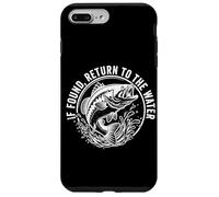 If Found Return To The Water Bass Fishing Case for iPhone 7 Plus/8 Plus
