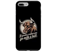 If Gender Confuse You Go Milk A Bull Funny Sarcastic Case for iPhone 7 Plus/8 Plus
