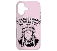 If Genghis Khan So Khan You Funny Pun Hilarious Motivational Case for iPhone 17