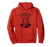 If Genghis Khan So Khan You Funny Pun Hilarious Motivational Pullover Hoodie