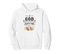 If God Gives Us What He Thinks We Can Handle Pray Christian Pullover Hoodie
