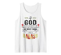 If God Gives Us What He Thinks We Can Handle Pray Christian Tank Top