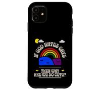 If God Hates us why are we so Cute? Rainbow Kawaii LGBTQ Gay Case for iPhone 11