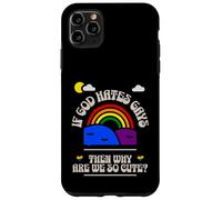 If God Hates us why are we so Cute? Rainbow Kawaii LGBTQ Gay Case for iPhone 11 Pro Max
