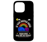 If God Hates us why are we so Cute? Rainbow Kawaii LGBTQ Gay Case for iPhone 14 Pro Max