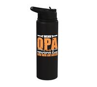 If Grandpa Can't fix it, We're Screwed Stainless Steel Insulated Water Bottle