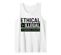 If Hack Be Ethical Cyber Security Analyst Tank Top