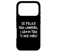 If Happy You Want to Cam, Your Cabbage You Gotta Make Yourself. Wisdom Case for iPhone 17 Pro