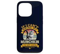If I Can’t Bring My Munchkin Cat I’m Not Going Retro Kitten Case for iPhone 13 Pro