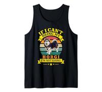 If I Can't Bring My Dog Funny Horgi Husky Corgi Mix Lover Tank Top
