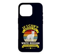 If I Can't Bring My White Russian I'm Not Going Cat Owner Case for iPhone 16 Pro