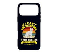 If I Can't Bring My White Russian I'm Not Going Cat Owner Case for iPhone 17 Pro Max