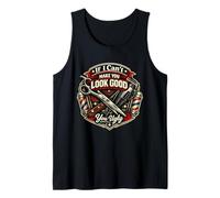 If I Can't Make You Look Good You Ugly Hairstylist Barber Tank Top