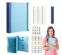 If i Die Binder Organizer, in Case I Die Document Folder, Important Document Organizer with Stickers, in Case I Go Missing Binder, Folio Document Organiser, Portable File Folder for Home