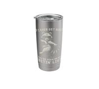If I Ever Get Rabies You’re High On My Bitin’ List Raccoon Stainless Steel Insulated Tumbler