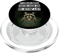 If I Ever Get Rabies, You're High On My Bitin' List Funny PopSockets PopGrip for MagSafe