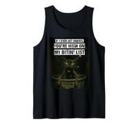If I Ever Get Rabies, You're High On My Bitin' List Funny Tank Top