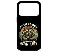 If I Ever Get Rabies, You're High On My Bitin' List Retro Case for iPhone 17 Pro