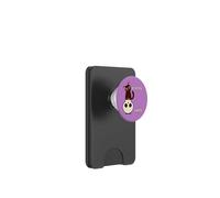 If I Fits I Sits Black Cat In Skull Kitten Lovers PopSockets PopWallet for MagSafe
