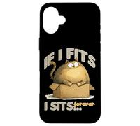 If i fits i sits forever Case for iPhone 16 Plus