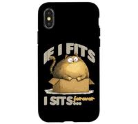 If i fits i sits forever Case for iPhone X/XS