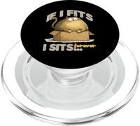 If i fits i sits forever PopSockets PopGrip for MagSafe