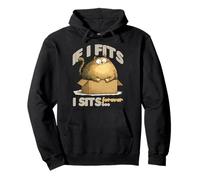 If i fits i sits forever Pullover Hoodie