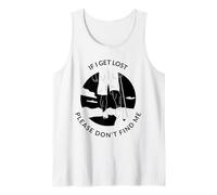 If I Get Lost Please Don't Find Me (Hiking Graphic) Tank Top