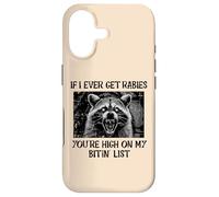 If I Get Rabies Youre My Bitin List Funny Saying Men Women Case for iPhone 17