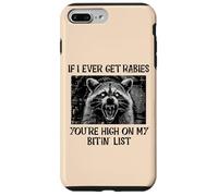 If I Get Rabies Youre My Bitin List Funny Saying Men Women Case for iPhone 7 Plus/8 Plus