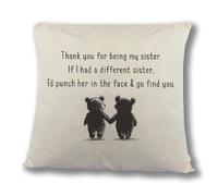 If I had a different Sister, I'd go find you, I'd Come Find You - Sister Gift - Sister Birthday - Cushion Cover
