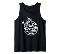 If I Had Feelings They'd Be for You Skeleton Tank Top