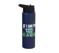 If I Have Ever Seen Magic It Has - Mens Safari Travel Guide Stainless Steel Insulated Water Bottle