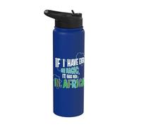 If I Have Ever Seen Magic It Has - Mens Safari Travel Guide Stainless Steel Insulated Water Bottle