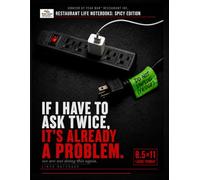 If I Have To Ask Twice, It's Already A Problem: Large Lined Notebook