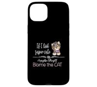 If I Look Super Cute Dog Maybe Theyll Blame the Cat Case for iPhone 15 Plus