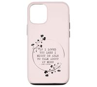 If I Loved You Less Jane Austen Quote Idea Case for iPhone 12/12 Pro